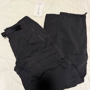 Athleta Black Utility/hiking Pants